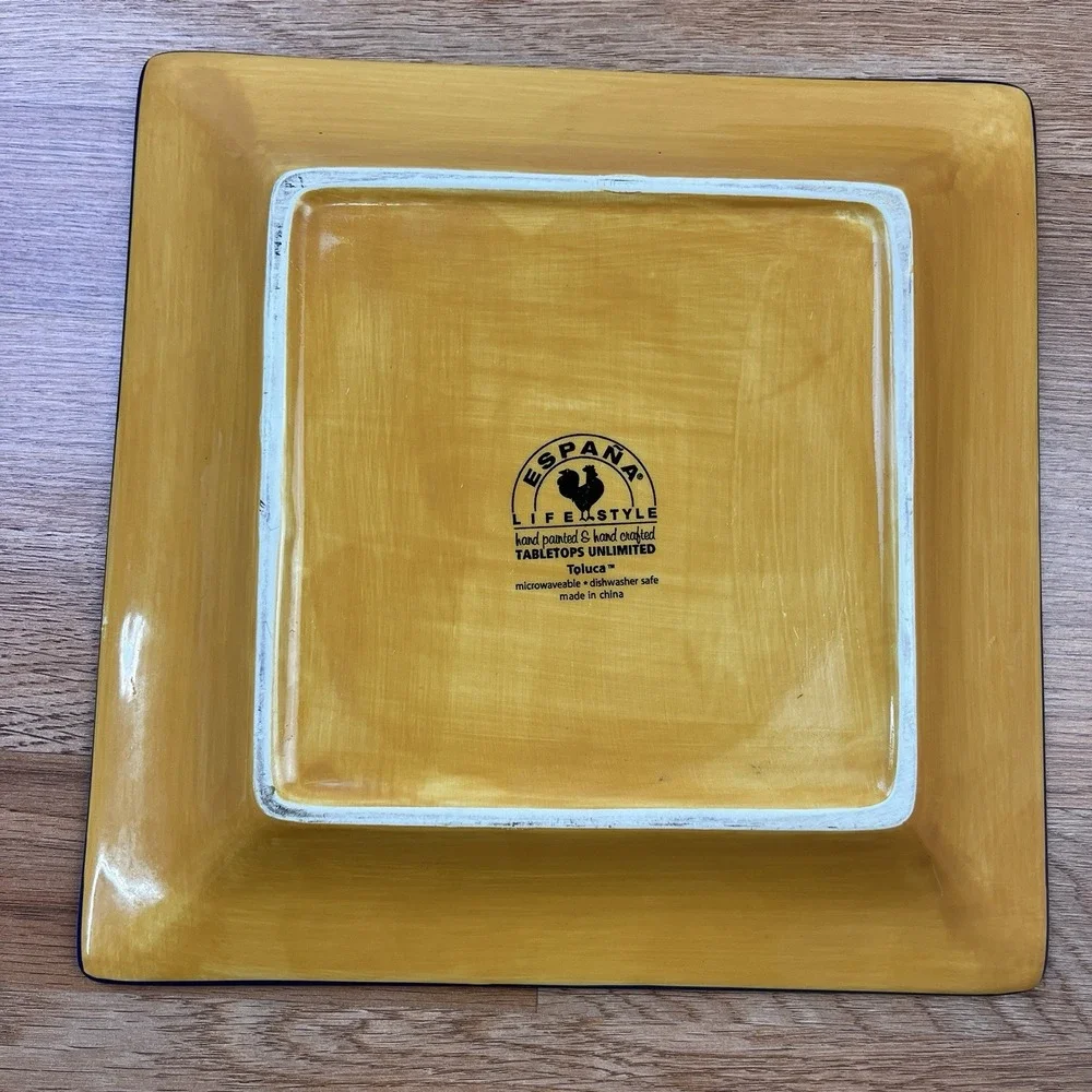 Lot of 2 Espana Lifestyle Tabletops Unlimited 10.5